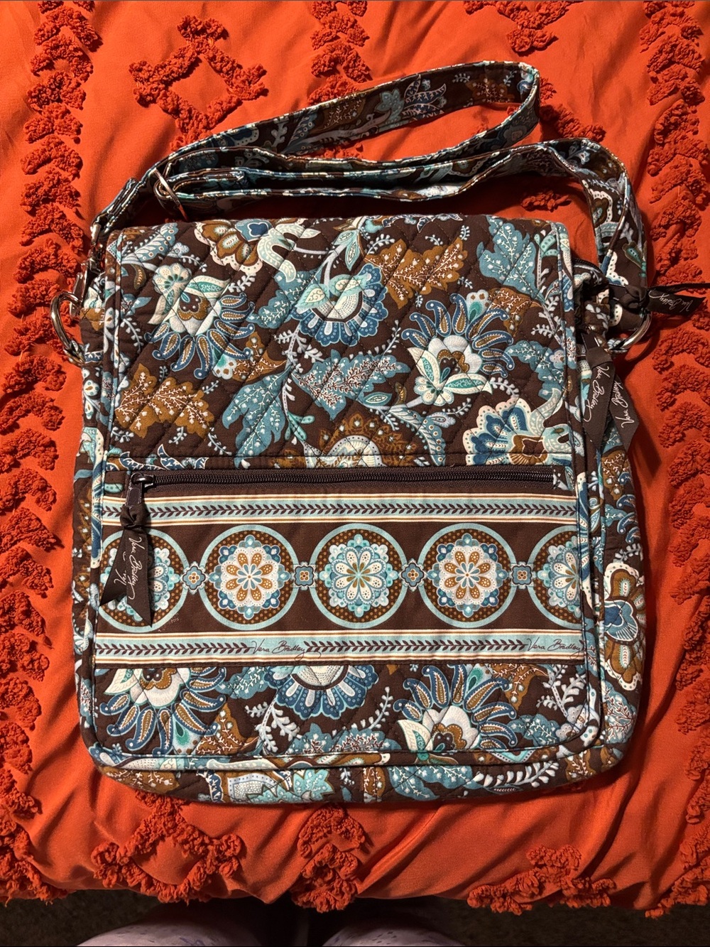 Vera Bradley Java Blue Crossbody